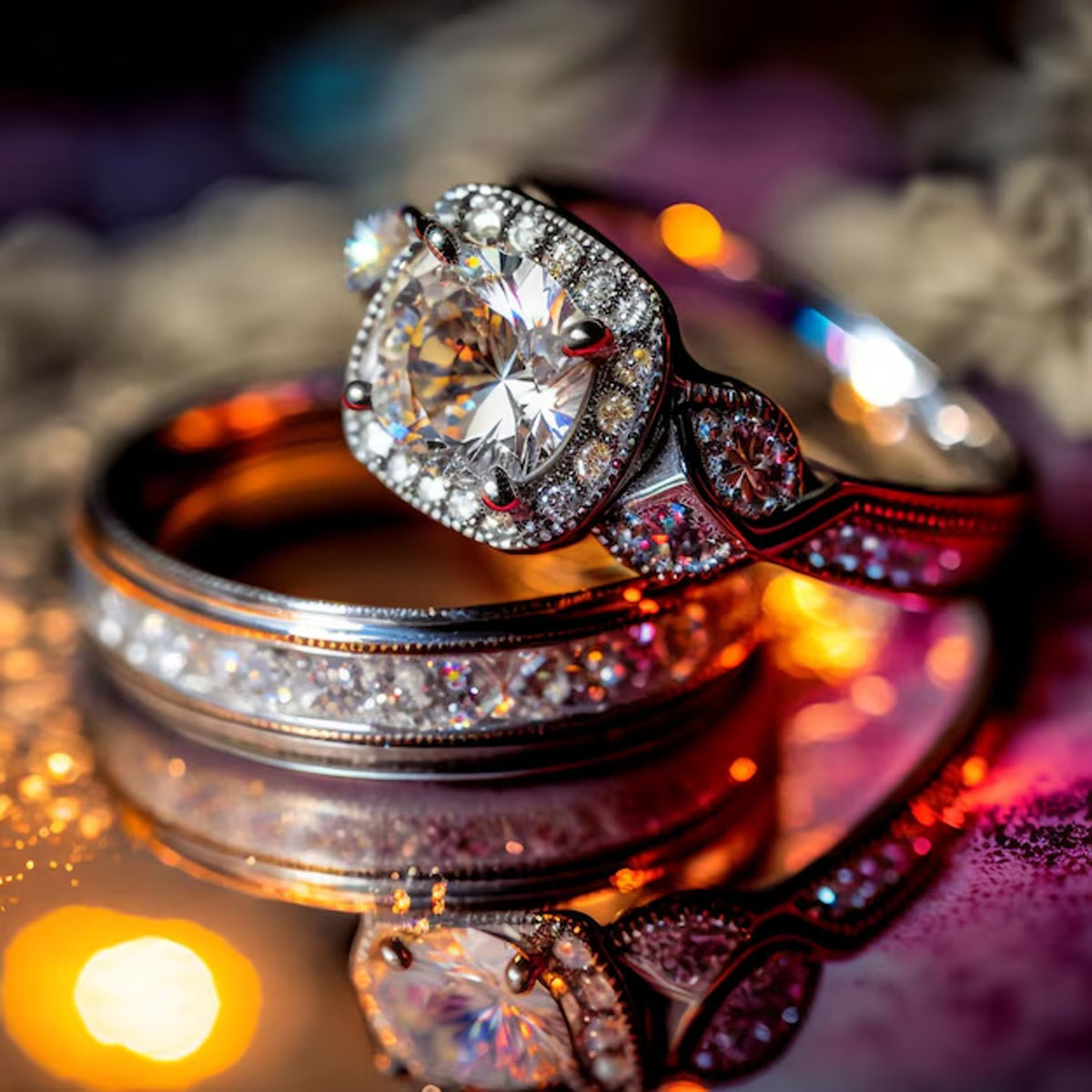 Engagement ring, UK jewellery trends, sustainable rings