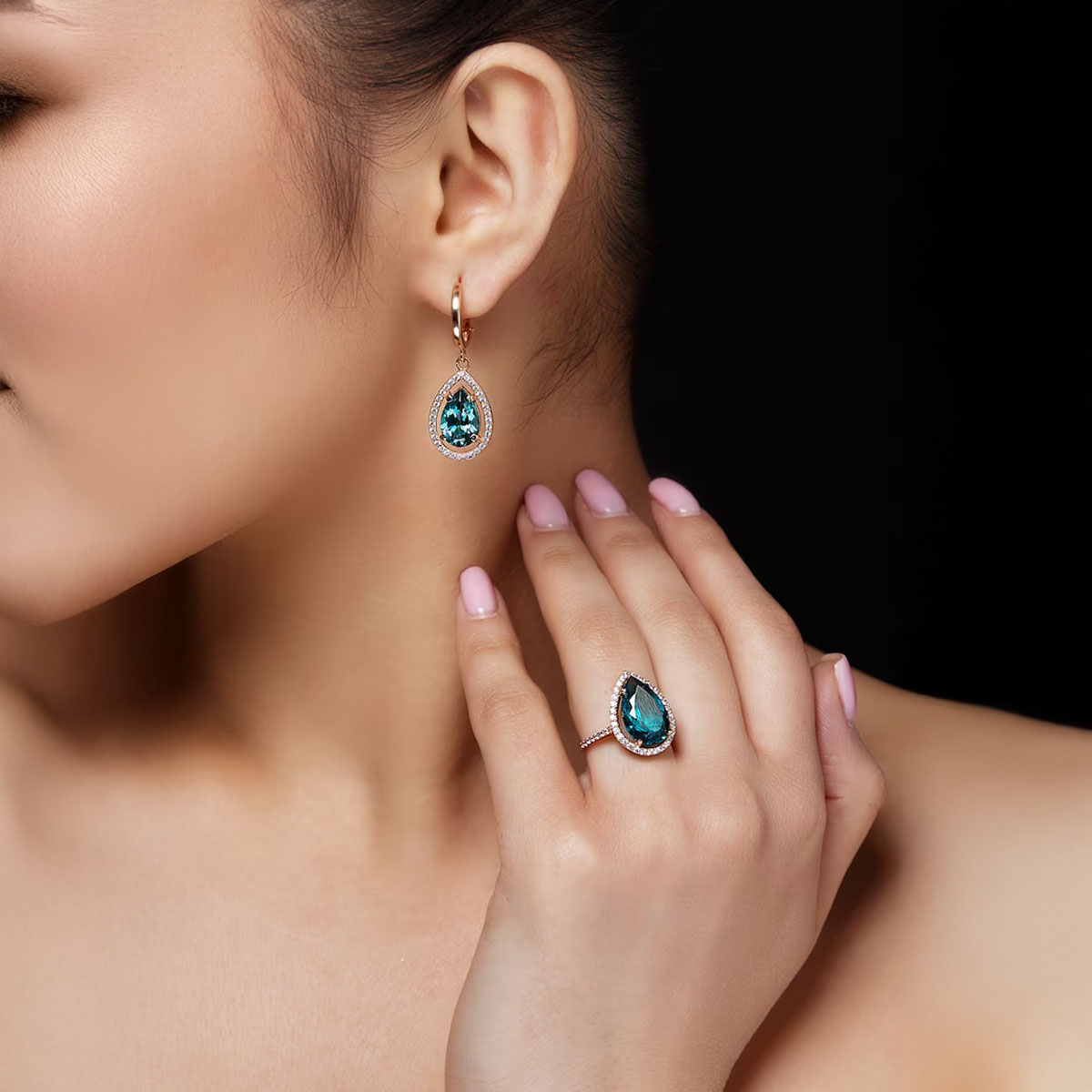 March birthstone jewellery, personalised aquamarine gifts, handmade birthstone necklaces