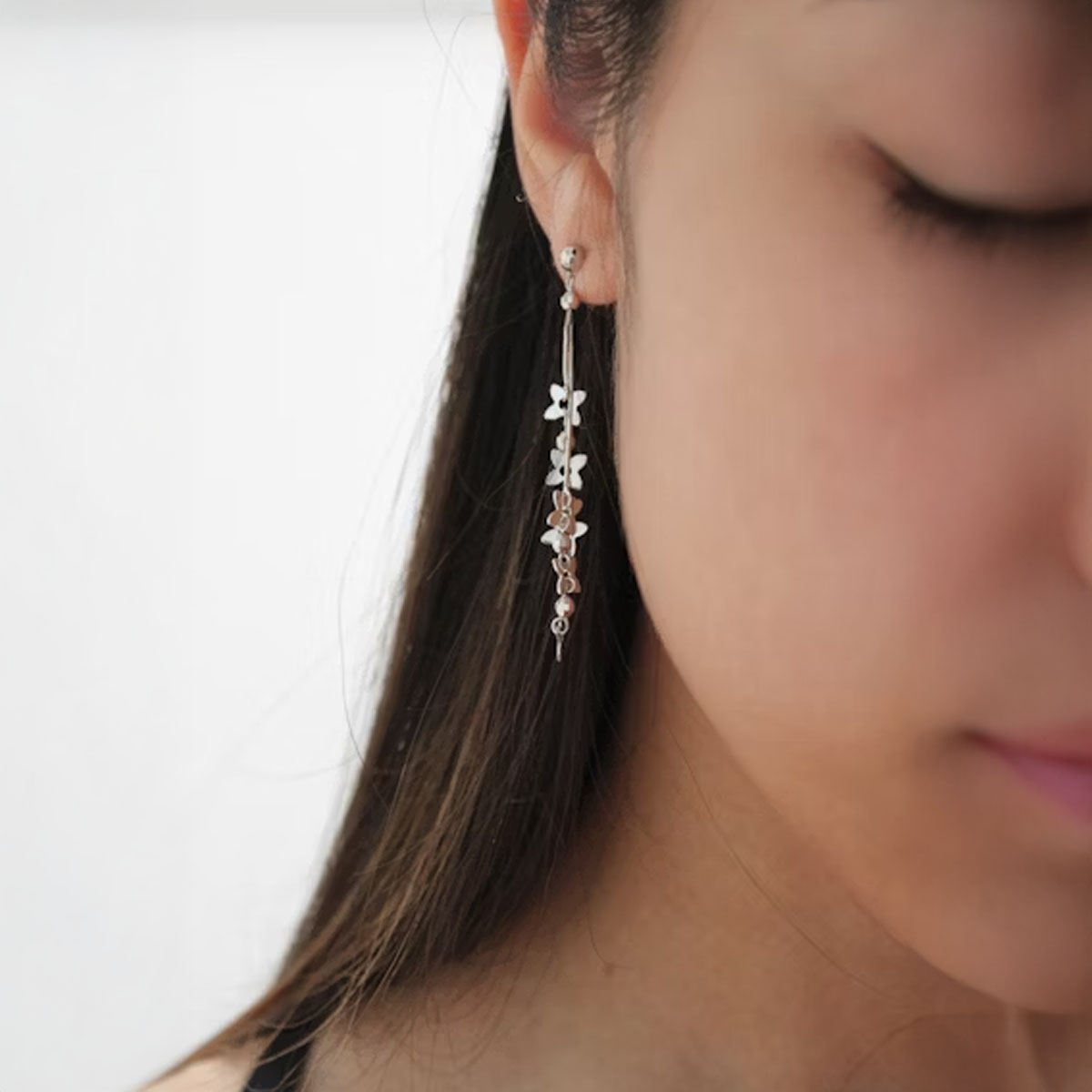 earrings for women, gold studs, curated ear