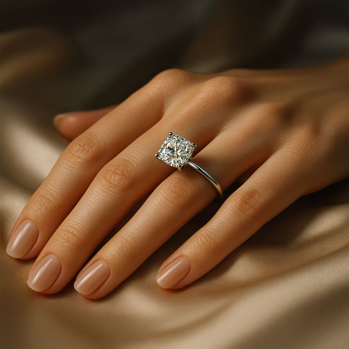 coloured lab grown diamonds, lab grown teal diamond, custom diamond colour, eco friendly jewellery, lab created diamonds UK, diamond colour customisation, unique engagement ring, teal diamond ring, Olo colour diamond, ethical luxury gemstones