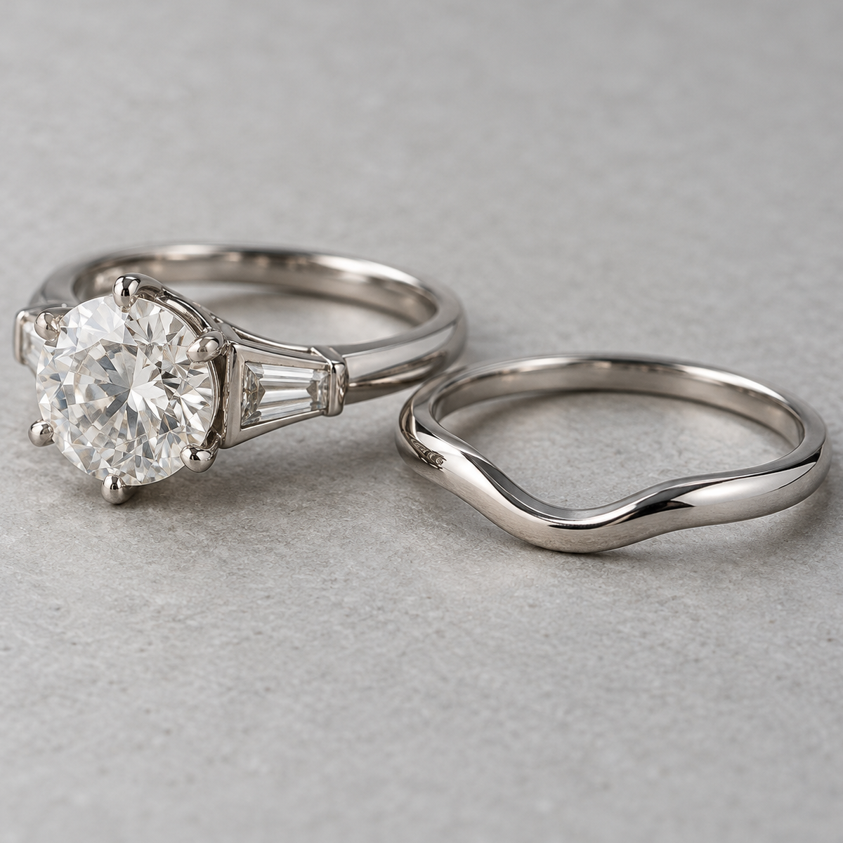 Princess Beatrice Engagement Ring and Its Platinum Wedding Band